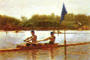 Thomas Eakins Biglen Brothers, Turning the Stake oil painting picture wholesale